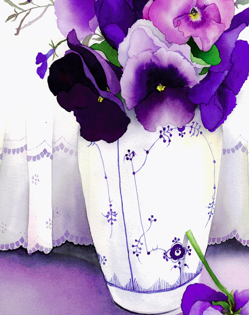 Copenhagen & Pansies