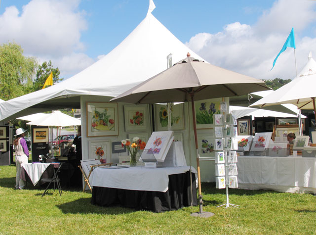 Marin Art Festival 2005 - My Booth