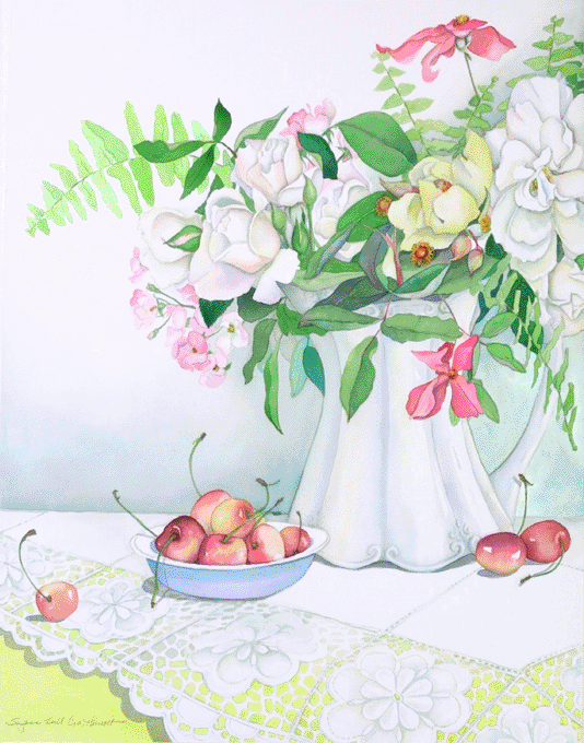 Roses & Cherries